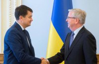 Разумков обсудил реформу украинского парламента с Пэтом Коксом