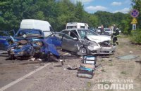 У Хмельницькій області сталася ДТП, постраждало шестеро осіб