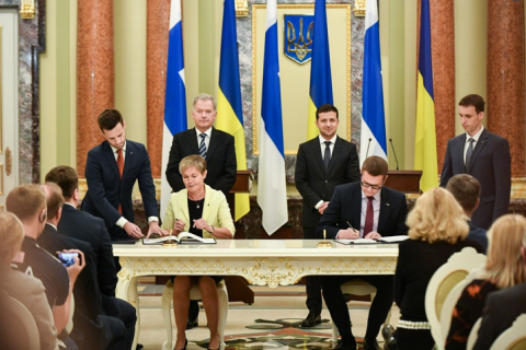 Украина и Финляндия подписали соглашение о взаимной защите информации 