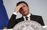 Президент Италии попросил Ренци отложить уход с поста премьера
