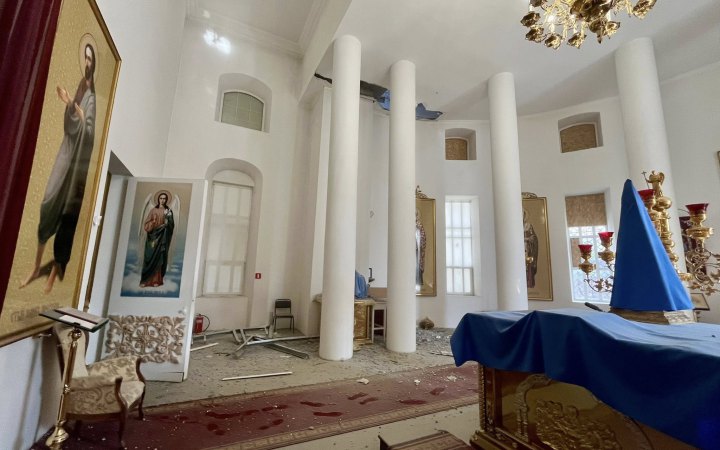 Росія атакувала Успенський собор УПЦ МП у Херсоні