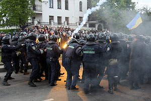 Грубых нарушений порядка во Львове не было, - МВД