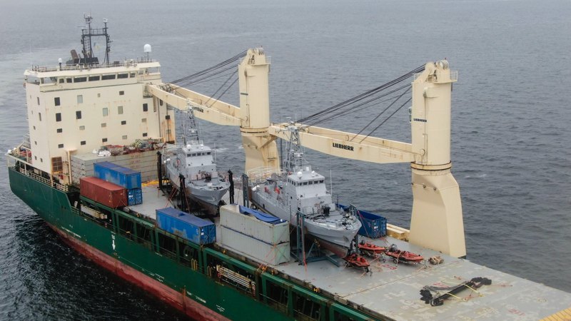 Патрульні катери типу Island прибули до Одеси для служби у складі Військово-Морських сил ЗС України.