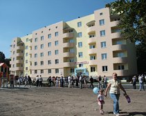 Для пострадавших от взрыва дома в Днепропетровске строится новое жилье