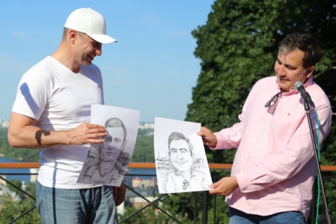 Кличко предложил Саакашвили возглавить "УДАР"