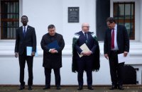 Зеленський прийняв вірчі грамоти у послів чотирьох держав