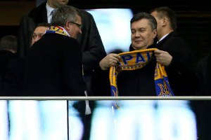 Янукович отметил слаженную игру сборной Украины