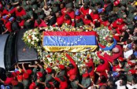В Каракасе началась трехдневная церемония прощания с Чавесом
