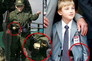 Лукашенко подарил 10-летнему сыну винтовку 