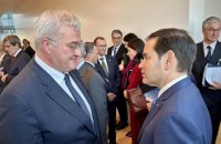 Андрій Сибіга зустрівся з Марко Рубіо у штаб-квартирі НАТО