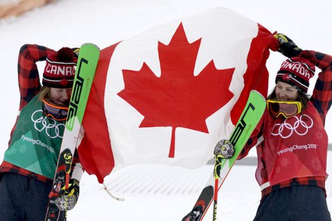 Канадка Серва выиграла золото Олимпиады по ски-кроссу в фристайле