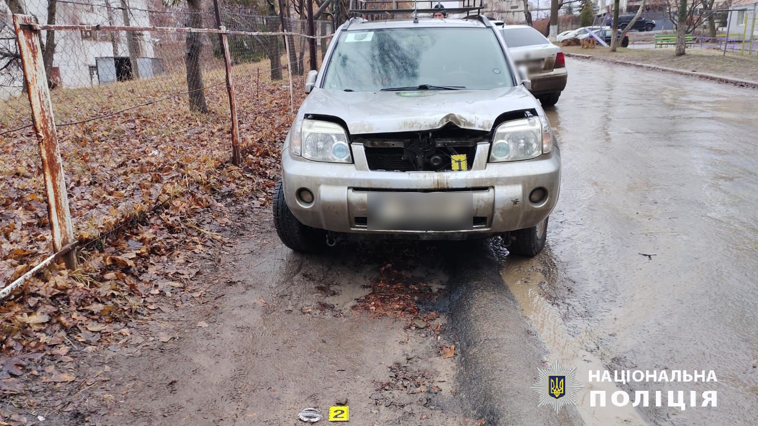 Правоохоронці Харківщини підозрюють підлітка у підпалі автомобіля військовослужбовця