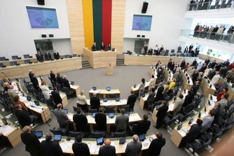 В Литве депутат отказался от мандата из-за сексуального скандала