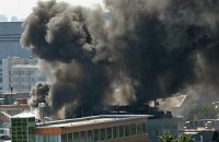 В Москве горел офис "Ленты.ру" и "Рамблера"
