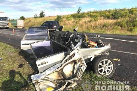 На трассе около Квасилова разбился легковой автомобиль, у погибшего водителя нашли наркотики