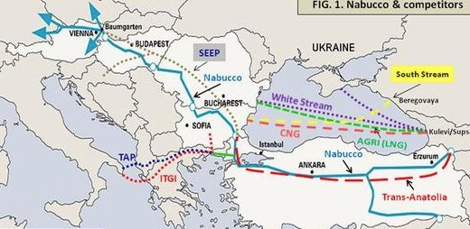 Проекты газопроводов в Европе. Источник: europeanenergyreview.eu
