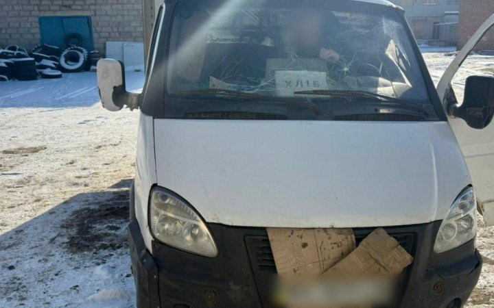 На Харківщині росіяни атакували дроном хлібовоз