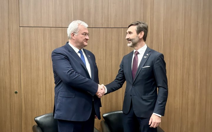 Андрій Сибіга зустрівся в Анталії з главами МЗС Словаччини та Молдови