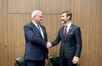 Андрій Сибіга зустрівся в Анталії з главами МЗС Словаччини та Молдови