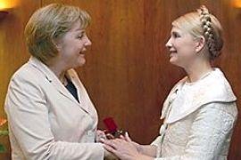 Тимошенко порадовалась за победу Меркель на выборах