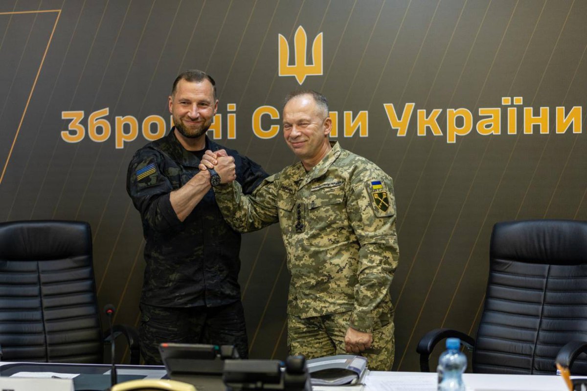 Олександр Сирський та Євген Хмара
