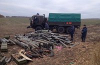 В Сватово уничтожили более 1,5 тыс. боеприпасов