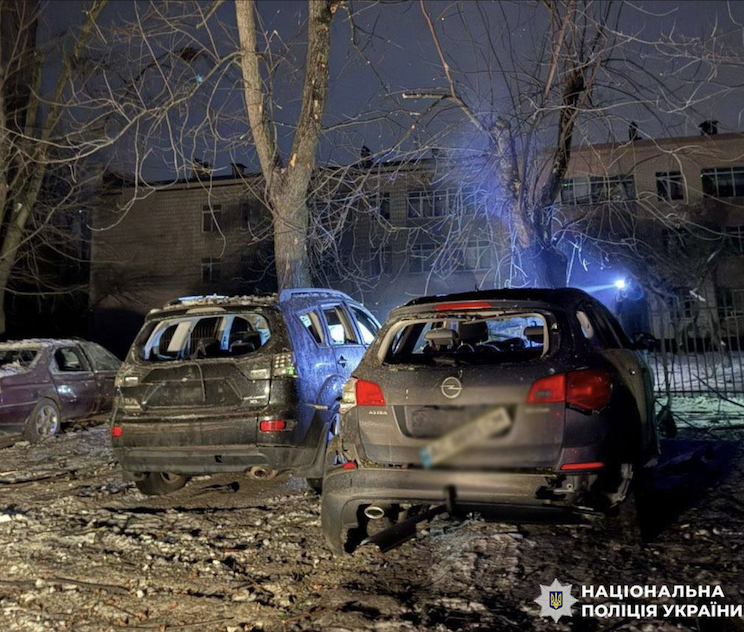 Наслідки обстрілу Києва 20 січня 