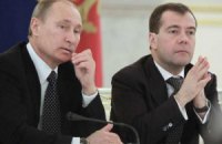 Путин недоволен работой Медведева 
