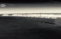 ГУР: українські БпЛА відпрацювали по російському потягу з пальним на ТОТ Запоріжжя