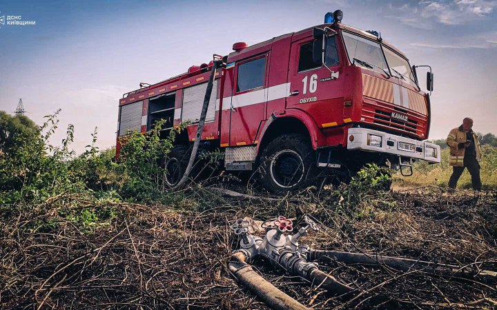 На Київщині горять торфовища, ліквідовують пожежі 75 вогнеборців