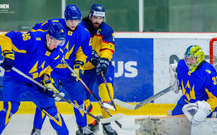 Збірна України перемогла хокеїстів Румунії у Європейському кубку націй