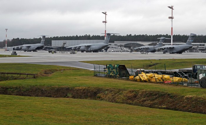 База НАТО &quot;Рамштайн&quot; в Германии (военный аэропорт)