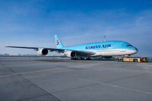 Корейцы установили магазин внутри самолета А380