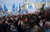 Профсоюзы вышли на Майдан протестовать против бедности 