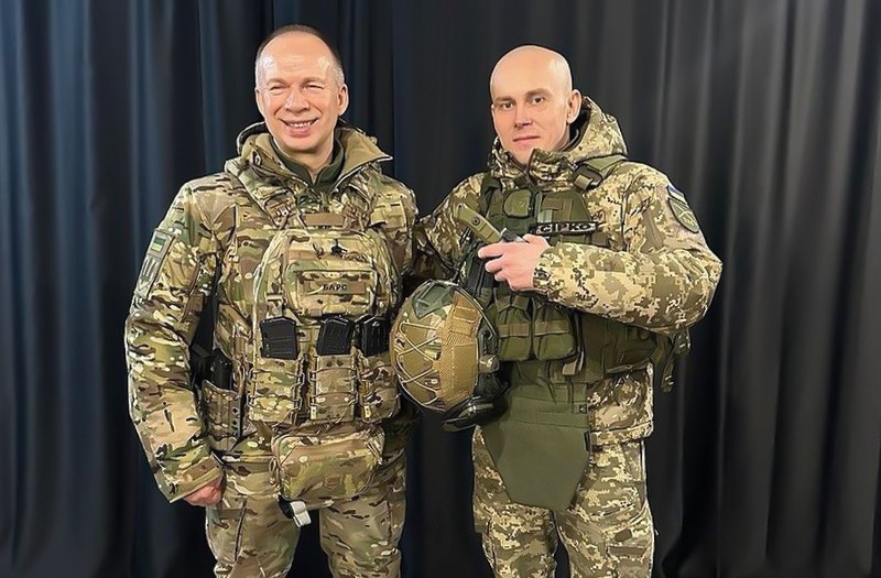  головнокомандувач ЗСУ Олександр Сирський і Олег Ширяєв 
