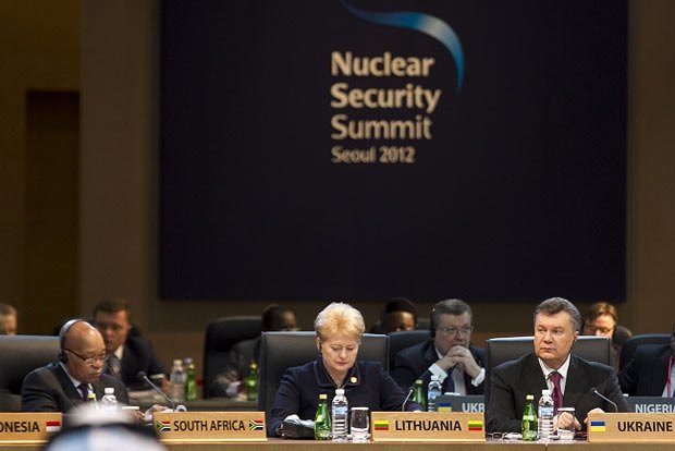 Виктор Янукович в Сеуле на Ядерном саммите