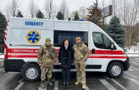 Епіцентр передав українським медикам вже 76 реанімобілів 