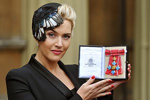 Кейт Уинслет наградили Орденом Британской империи