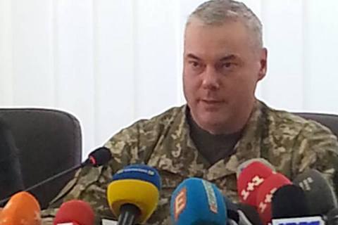Наєв виключає загострення бойових дій з вини українських військових