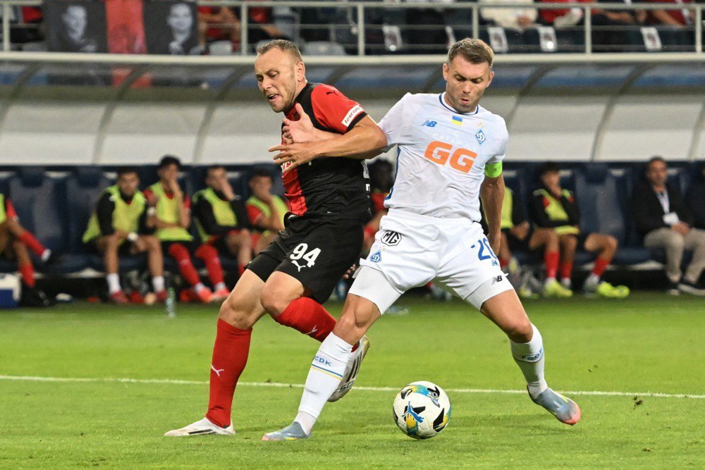 Олександр Караваєв під час матчу