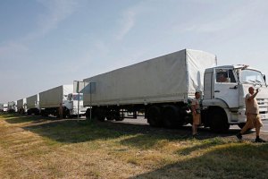 Перші вантажівки другого гумконвою РФ в'їхали в Україну, - ЗМІ