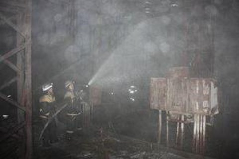 На шахте "Покровская" в Донецкой области произошел пожар