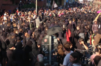 У Гамбурзі поліція застосувала проти демонстрантів водяні гармати та сльозогінний газ