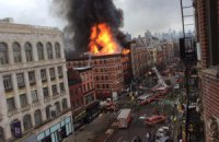 В Нью-Йорке взорвался жилой дом: пострадало 30 человек