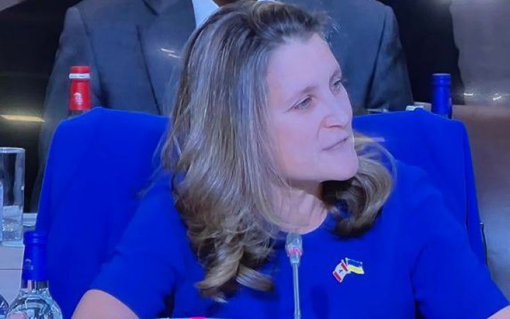 ЗМІ: канадська міністерка Фріланд стане спеціальною представницею з питань України