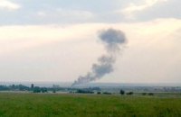 Над Енакиево сбили украинский истребитель