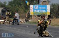 Сили АТО відбили атаку бойовиків на блокпост в Мар'їнці