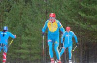 Украинские биатлонисты провели первую тренировку в снежном Вуокатти