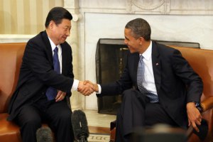 Лидер Китая призвал Обаму к дипломатическому решению крымского кризиса