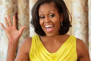 Мишель Обама досрочно проголосовала за супруга на выборах